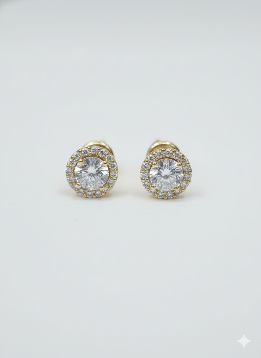 1.41CT NATURAL-GROWN ROUND J/SI2