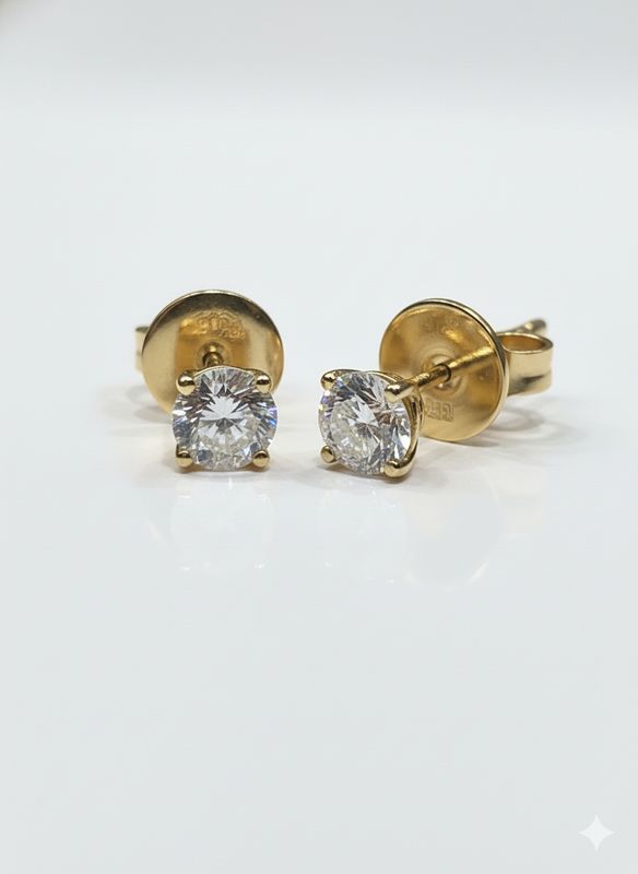 1.41CT NATURAL-GROWN ROUND J/SI2
