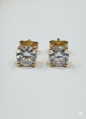 Natural Diamond Earrings