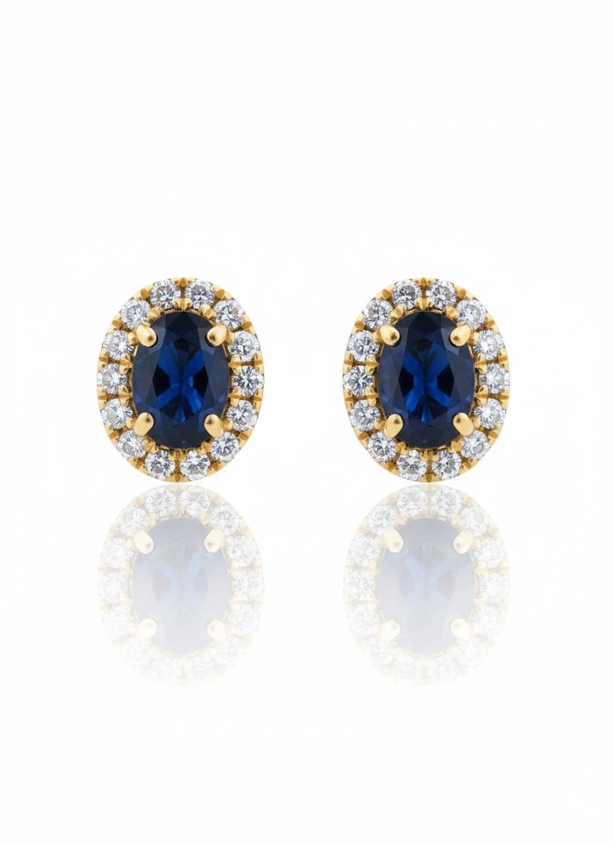 Sapphire Earrings