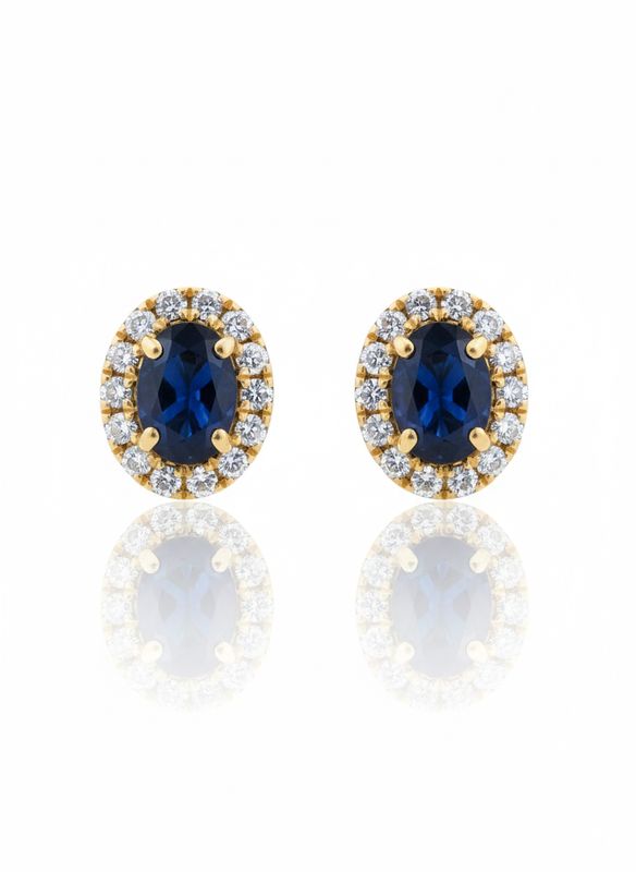Sapphire Earrings