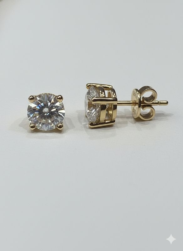 1.14CT LAB-GROWN ROUND E/VS2