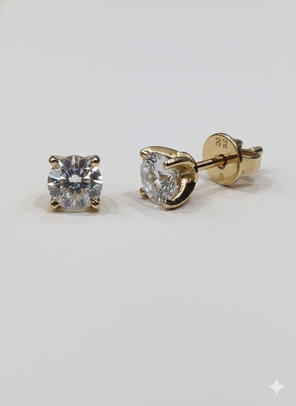 1.06CT LAB-GROWN ROUND D/VS2