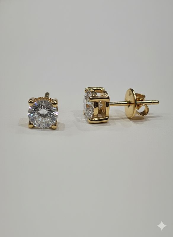 1.43CT LAB-GROWN ROUND D/VVS-VS
