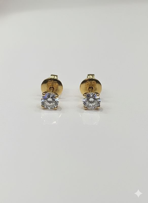 0.43CT LAB-GROWN ROUND D/VVS-VS