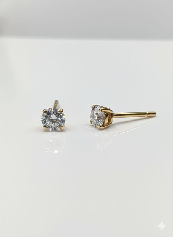 0.43CT LAB-GROWN ROUND E-F/VVS-VS