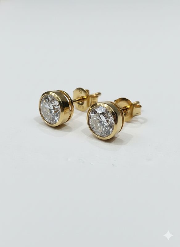 0.70CT LAB-GROWN ROUND D/VVS-VS