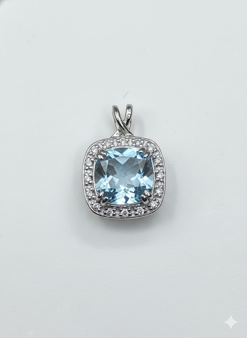 2.54CT NATURAL-GROWN BLUE TOPAZ SET