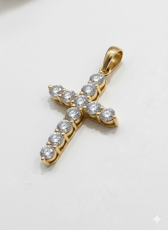 1.16CT LAB-GROWN CROSS