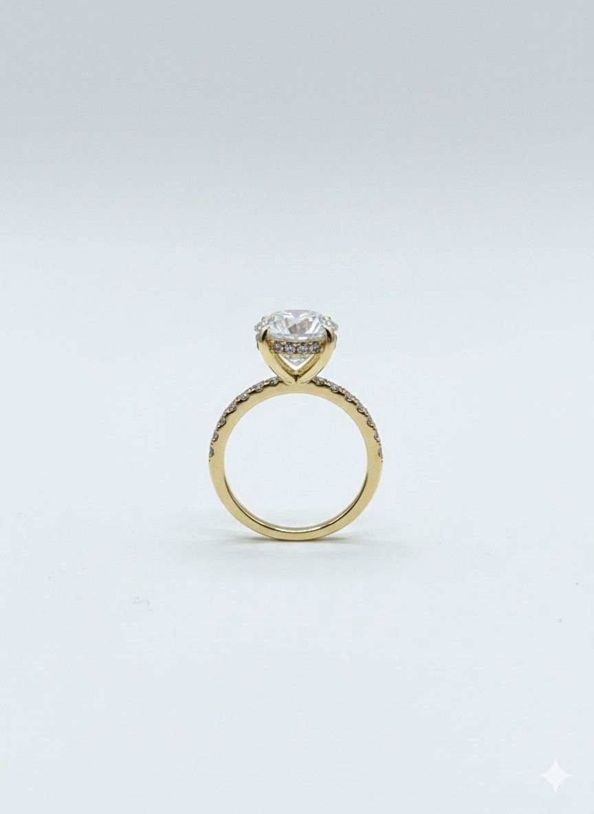 3.00CT LAB GROWN ROUND E/VS1