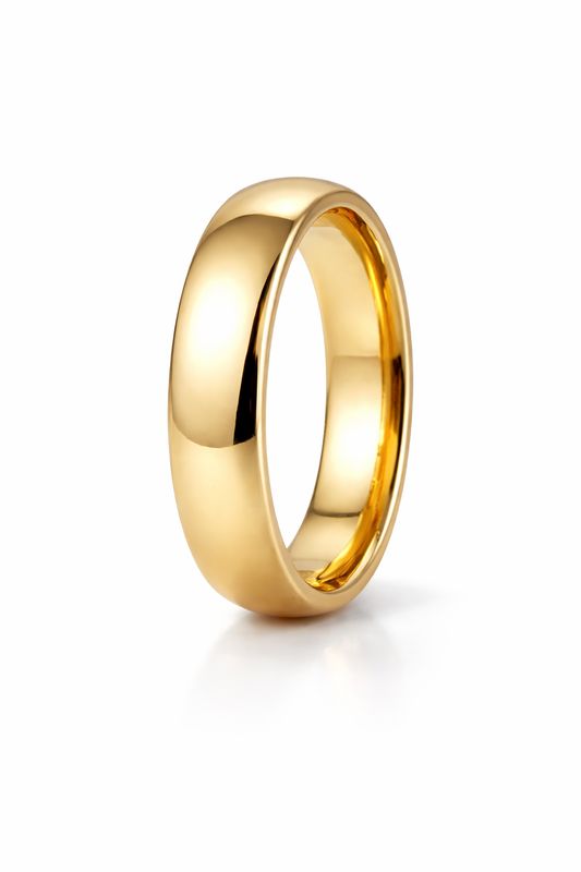 5.30MM 14K YELLOW GOLD BAND