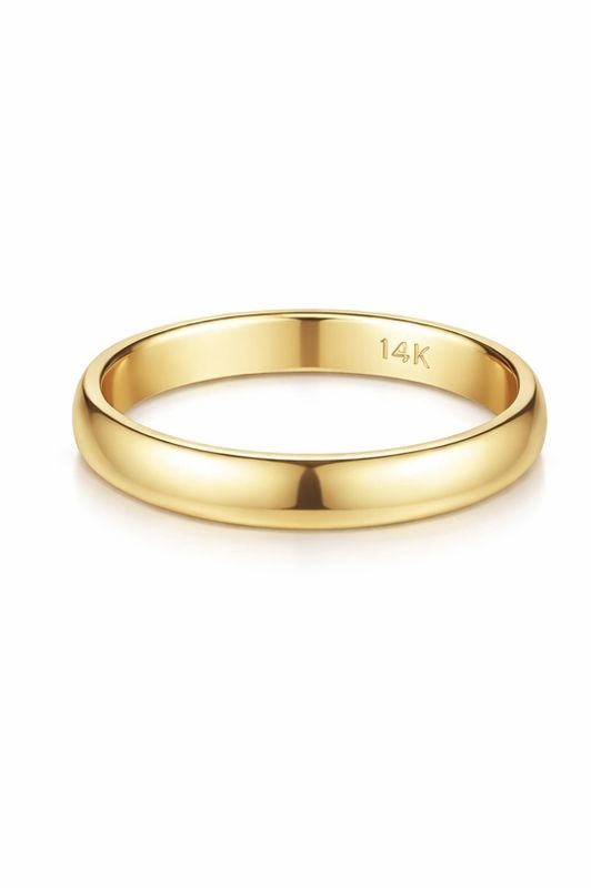 4.35 MM 14K YELLOW GOLD BAND