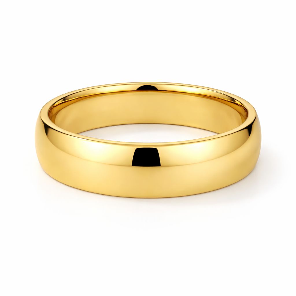4.30MM 14K YELLOW GOLD BAND
