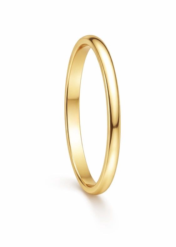 3.35MM 14K YELLOW GOLD BAND