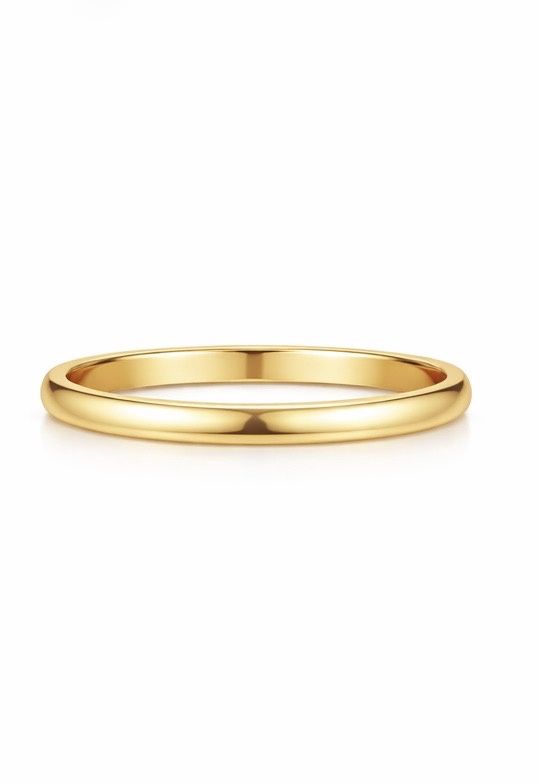2.40MM 14K YELLOW-GOLD BAND