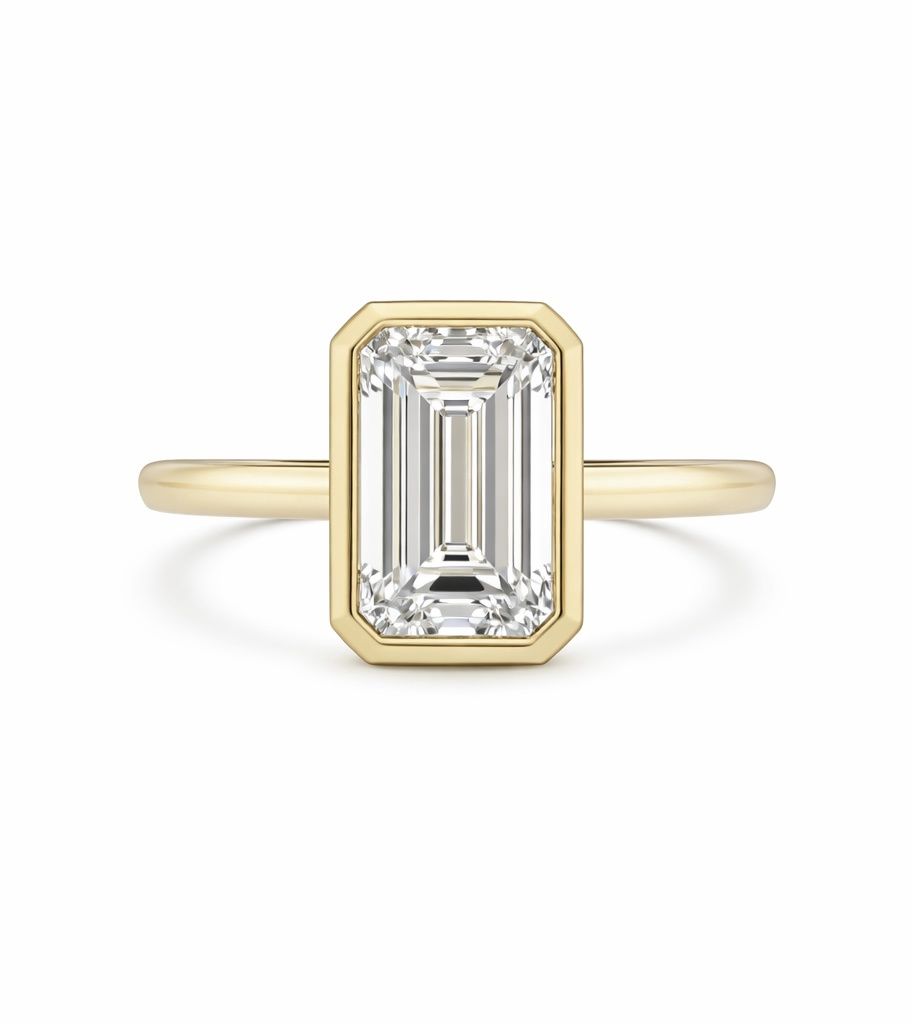 2.61CT LAB-GROWN EMERALD F/VS1