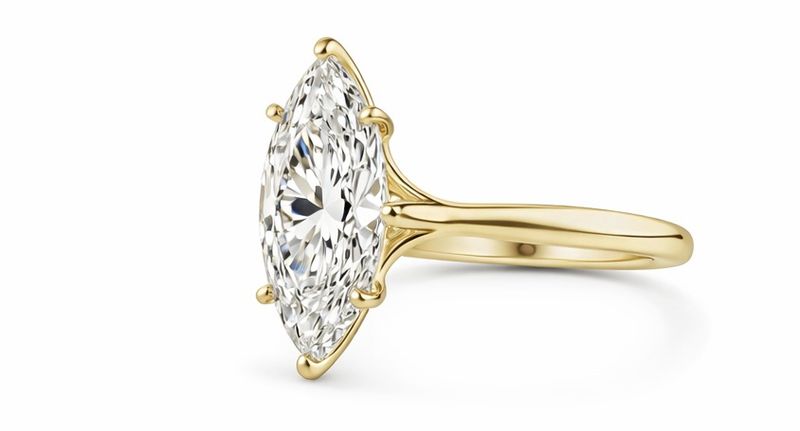 3.08CT LAB-GROWN MARQUISE F/VVS2