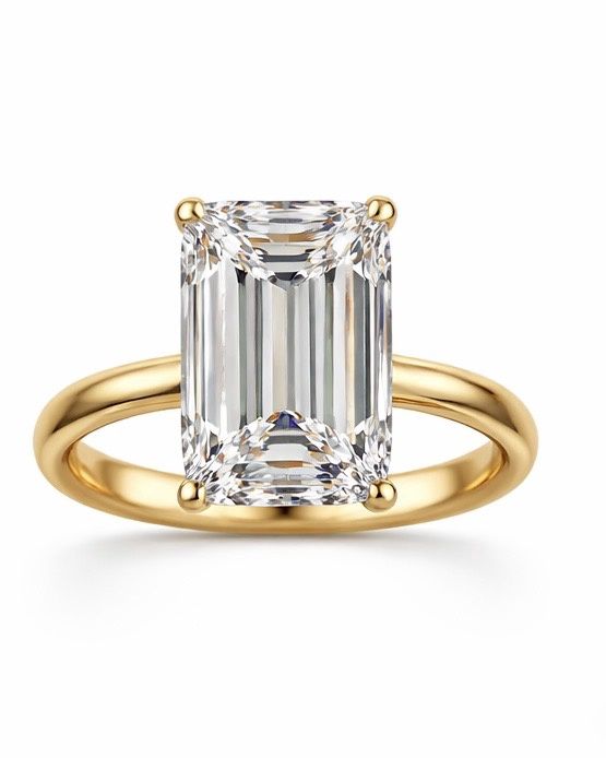 2.52CT LAB-GROWN EMERALD D/VVS2