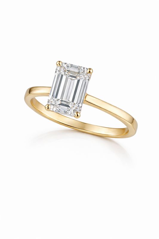 2.05CT LAB-GROWN EMERLAD F/VS1