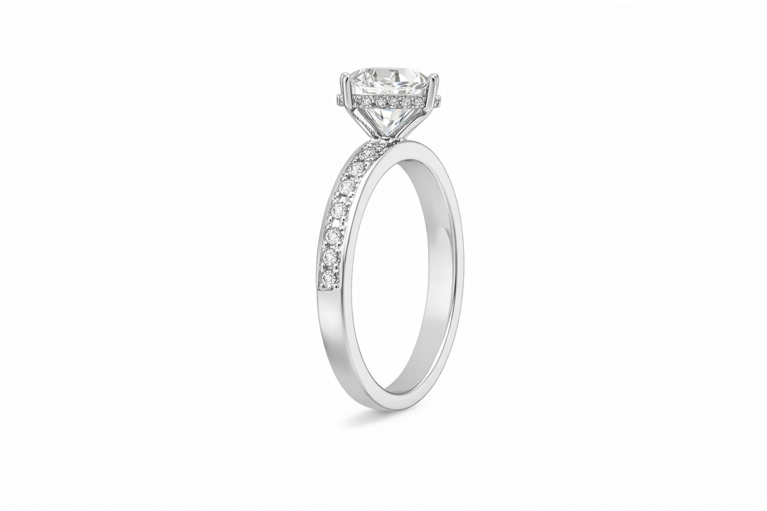 3.03CT LAB-GROWN ROUND CUT F/VVS2