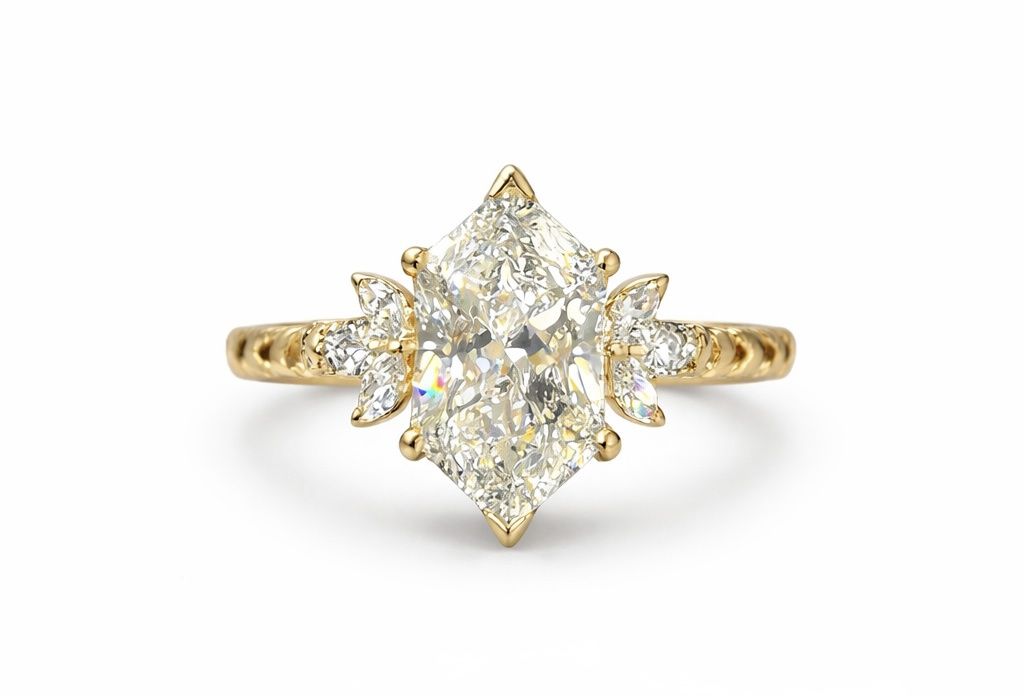 3.02CT LAB-GROWN DUTCH MARQUISE F/VVS2