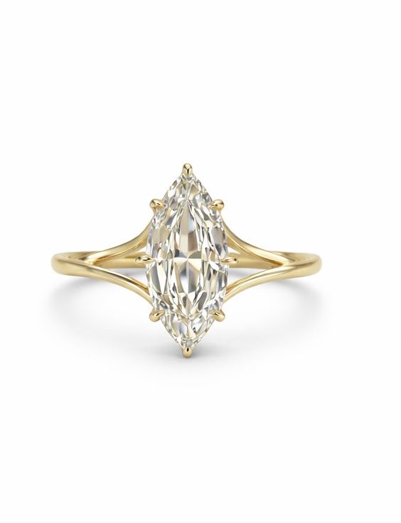 3.04CT LAB-GROWN FRENCH MARQUISE F/IF