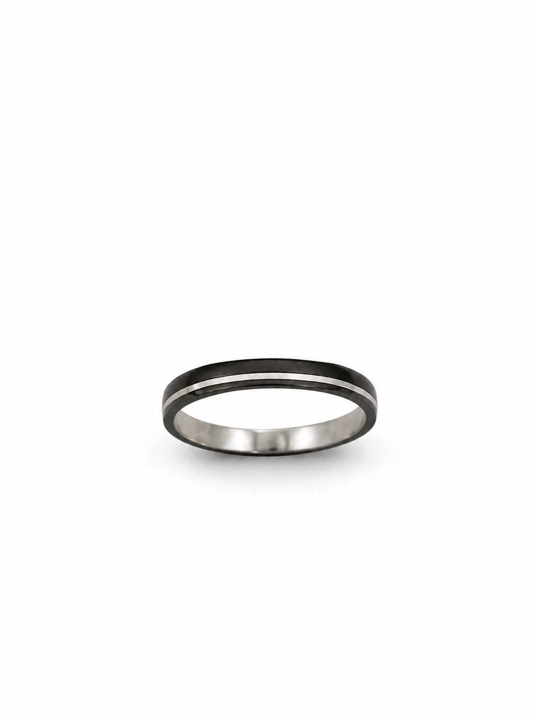 18K BLACK GOLD BAND
