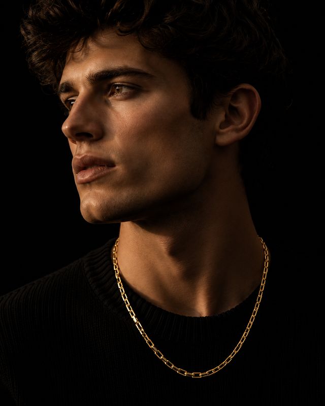 18K YELLOW GOLD CHAIN