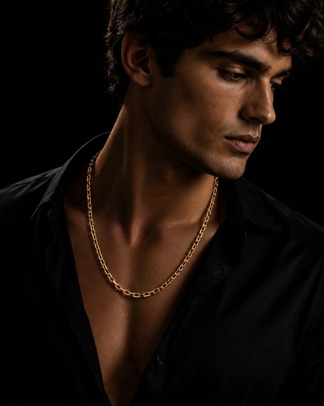 18K YELLOW GOLD CHAIN