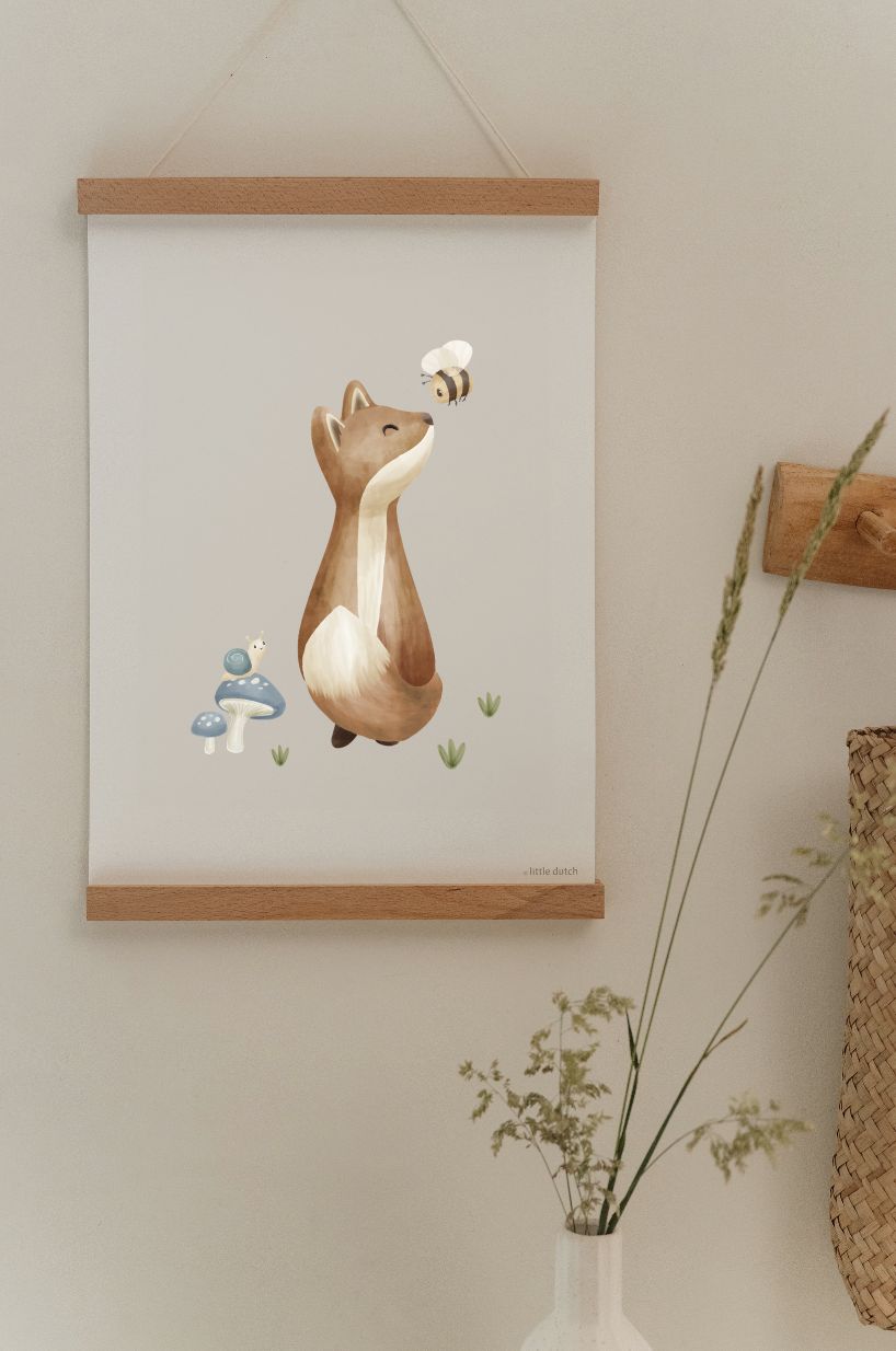 Little Dutch - Poster A3 Forest Friends