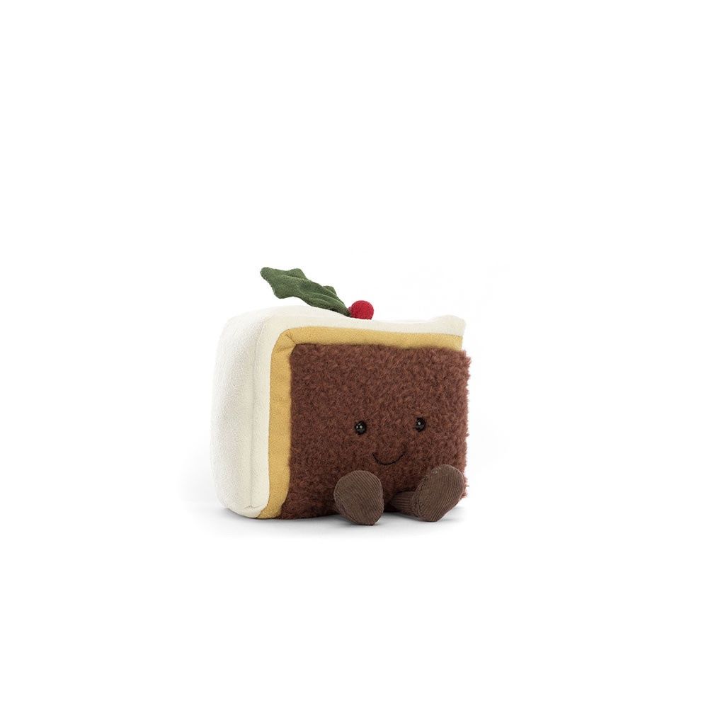 Jellycat - Amuseable Slice of Christmas cake