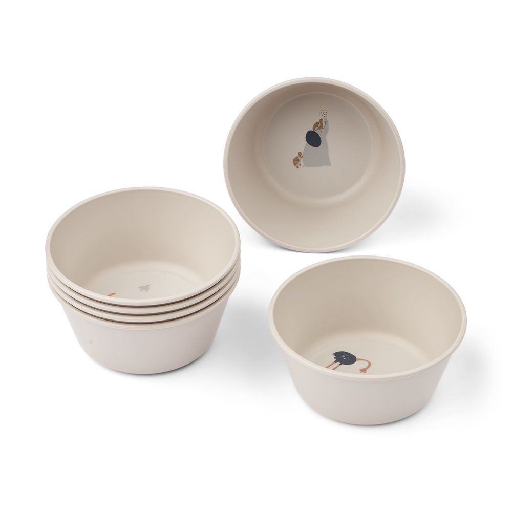 Liewood - Cees Bowl 6-Pack together