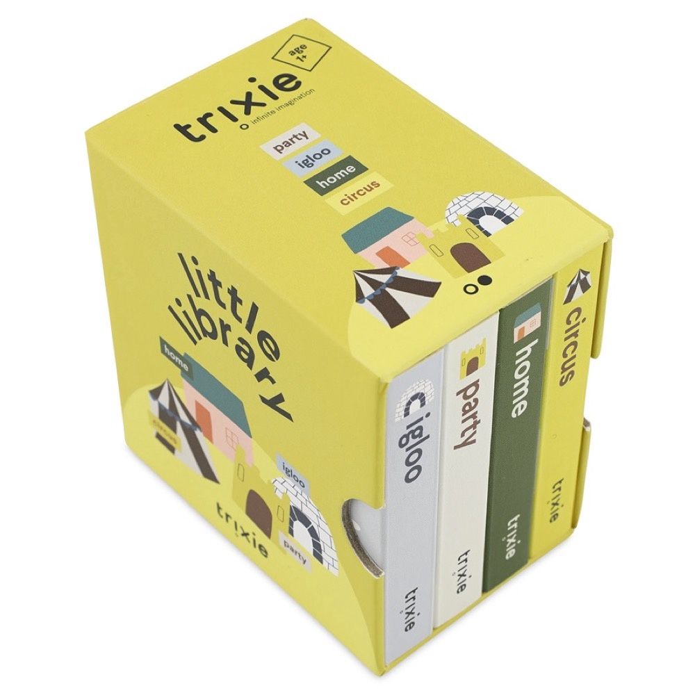 Trixie - Kleine bibliotheek - Circus, Huis, Iglo, Feest