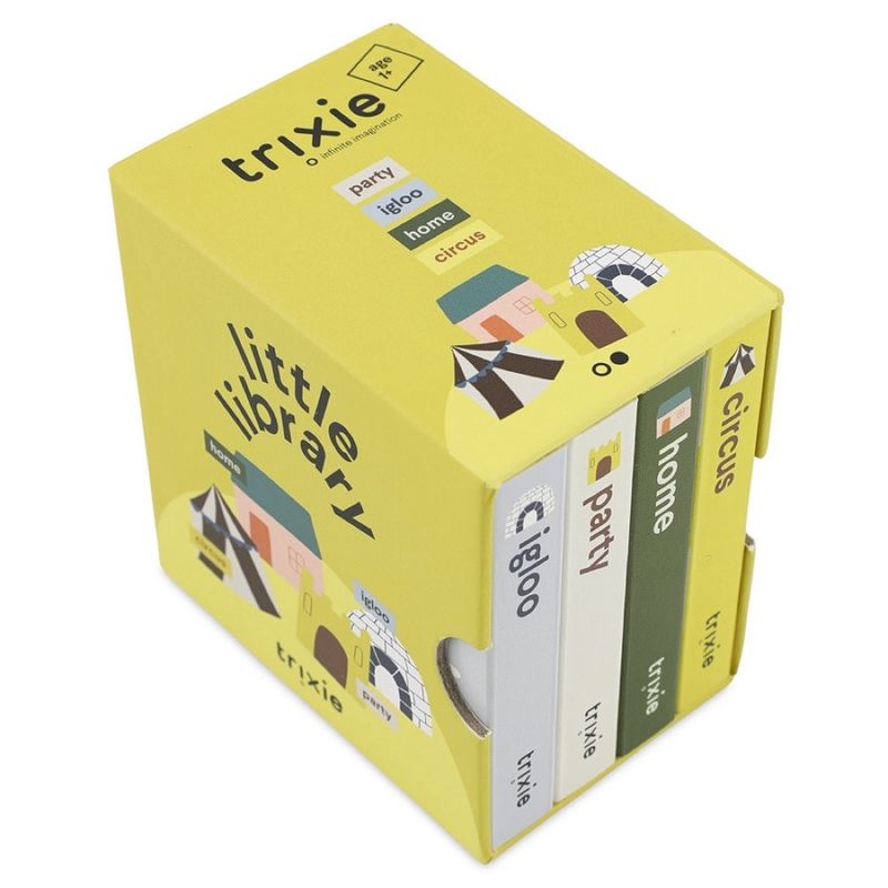 Trixie - Kleine bibliotheek - Circus, Huis, Iglo, Feest