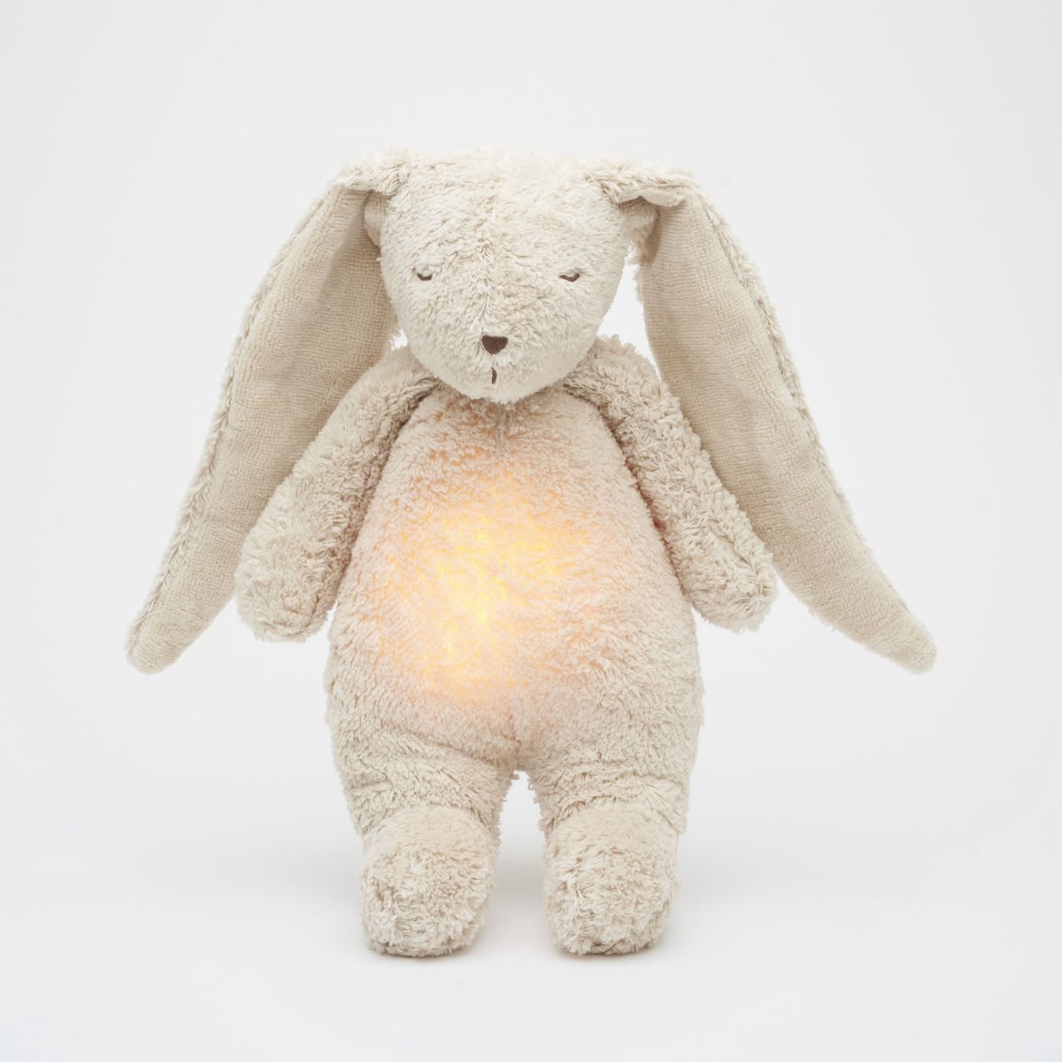 Moonie - Organic humming Bear/Bunny, Color: Organic Sand, Size: Konijn