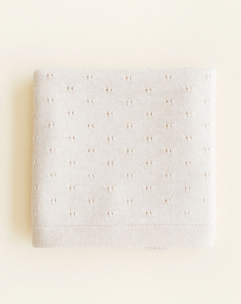 Hvid - Blanket Bibi