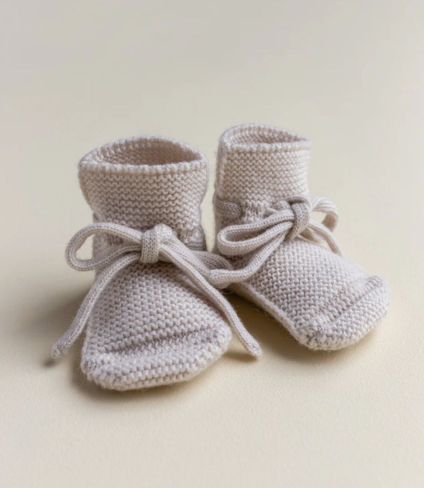 Hvid - booties Cream