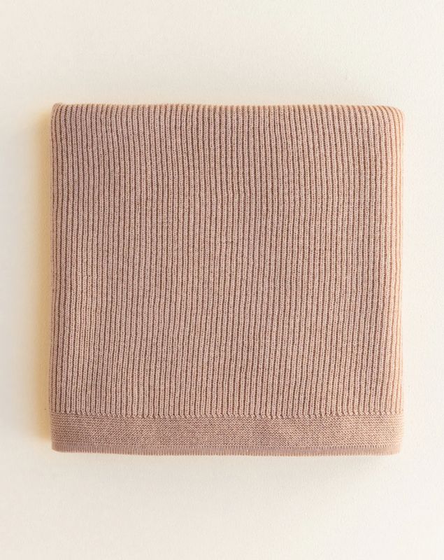 Hvid - Blanket Felix Rose