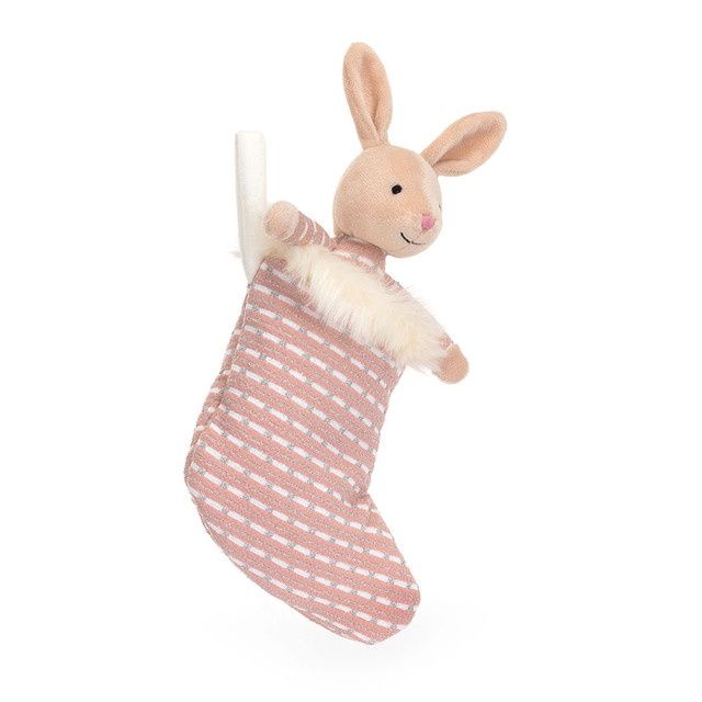 Jellycat - Shimmer Stocking Bunny