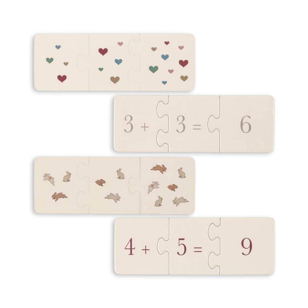 Konges Slojd - Cardboard puzzle math