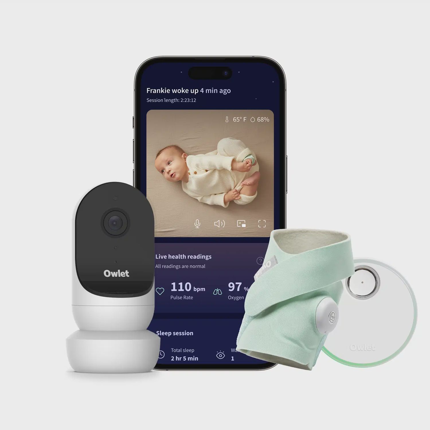 Owlet - Duo 2 Smart sock + Camera