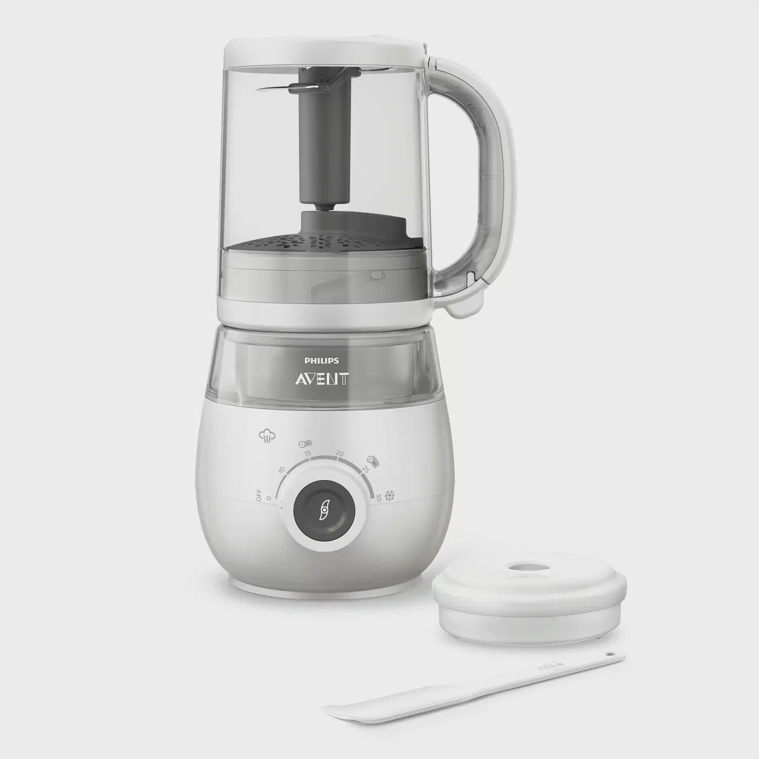AVENT - Steamer/blender 4-in-1 grijs