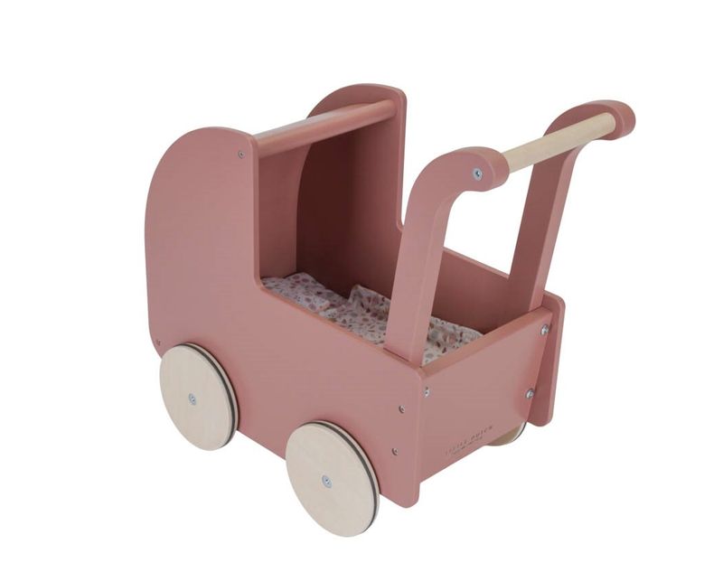 Little Dutch - Poppenwagen FSC incl. textiel