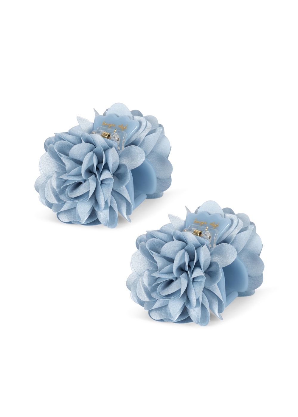 Konges Slojd - flower hair clip light blue