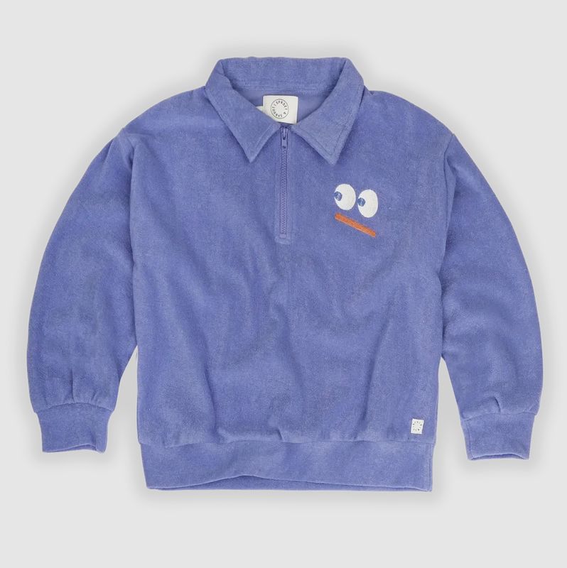 S&amp;S - POLO SWEATSHIRT GOOGLY EYES