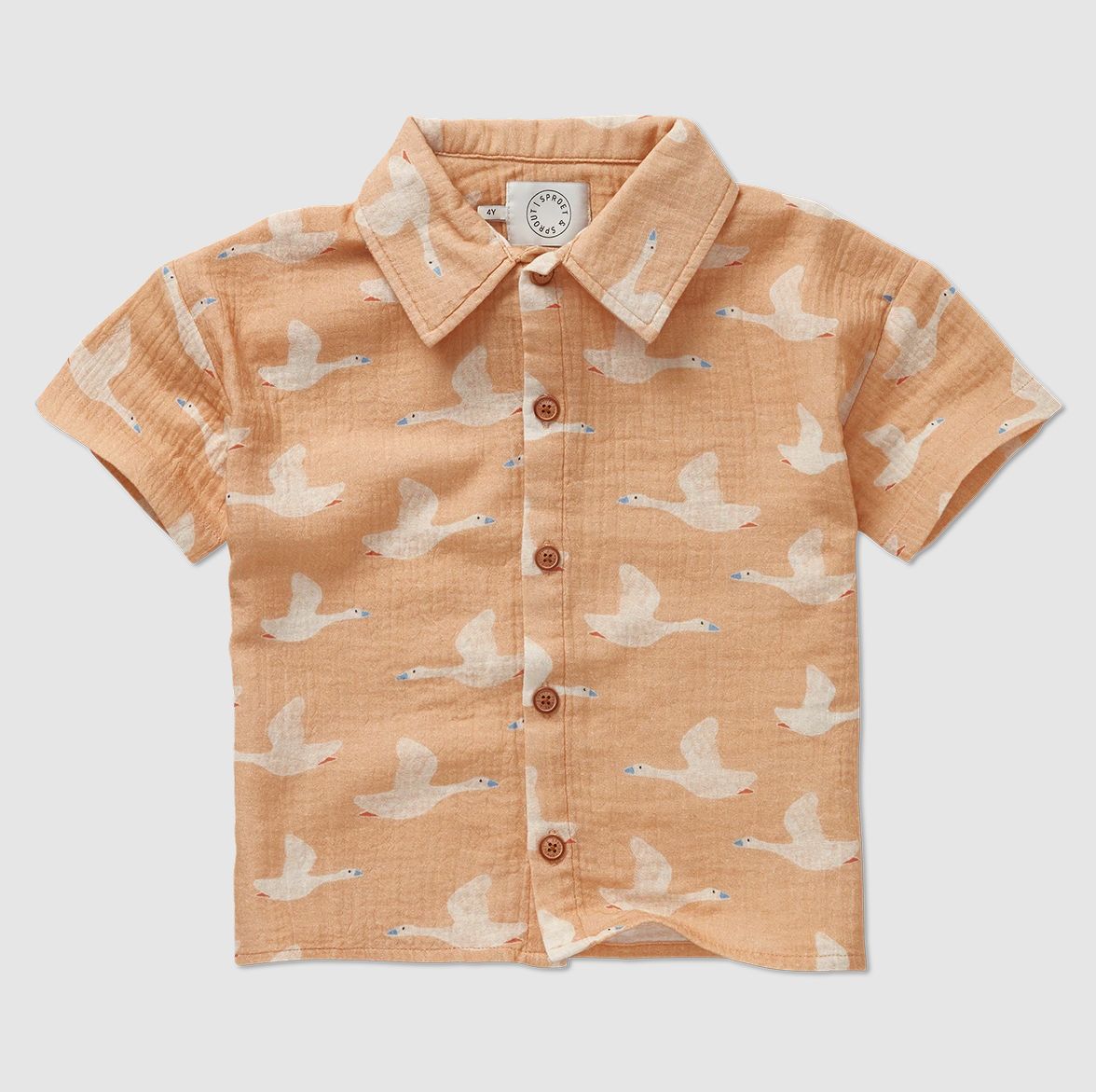 S&amp;S - SHIRT GOOSE PRINT