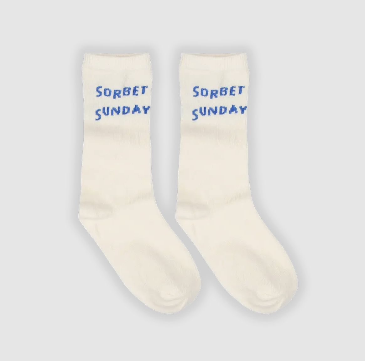S&amp;S - SOCKS SORBET SUNDAY OFF-WHITE
