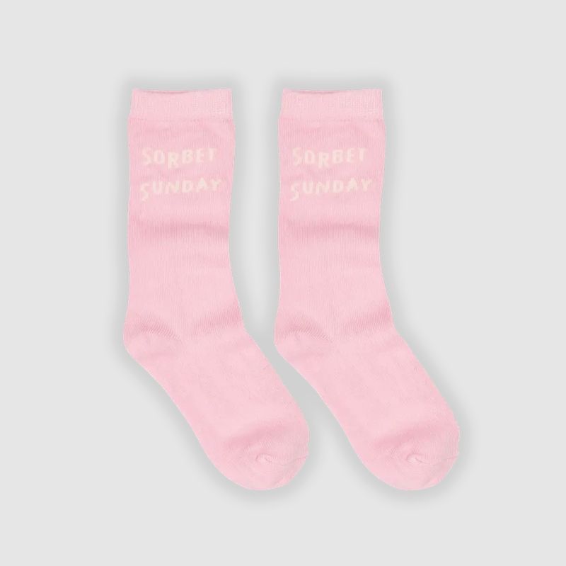 S&amp;S - SOCKS SORBET SUNDAY PINK