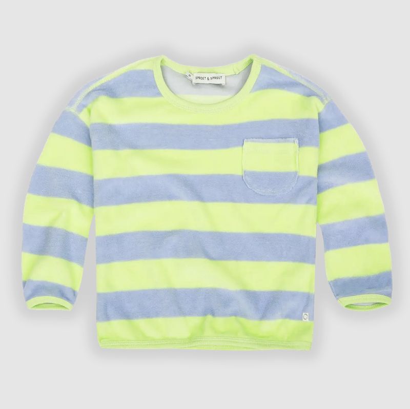 S&amp;S - SWEATSHIRT TERRY STRIPES