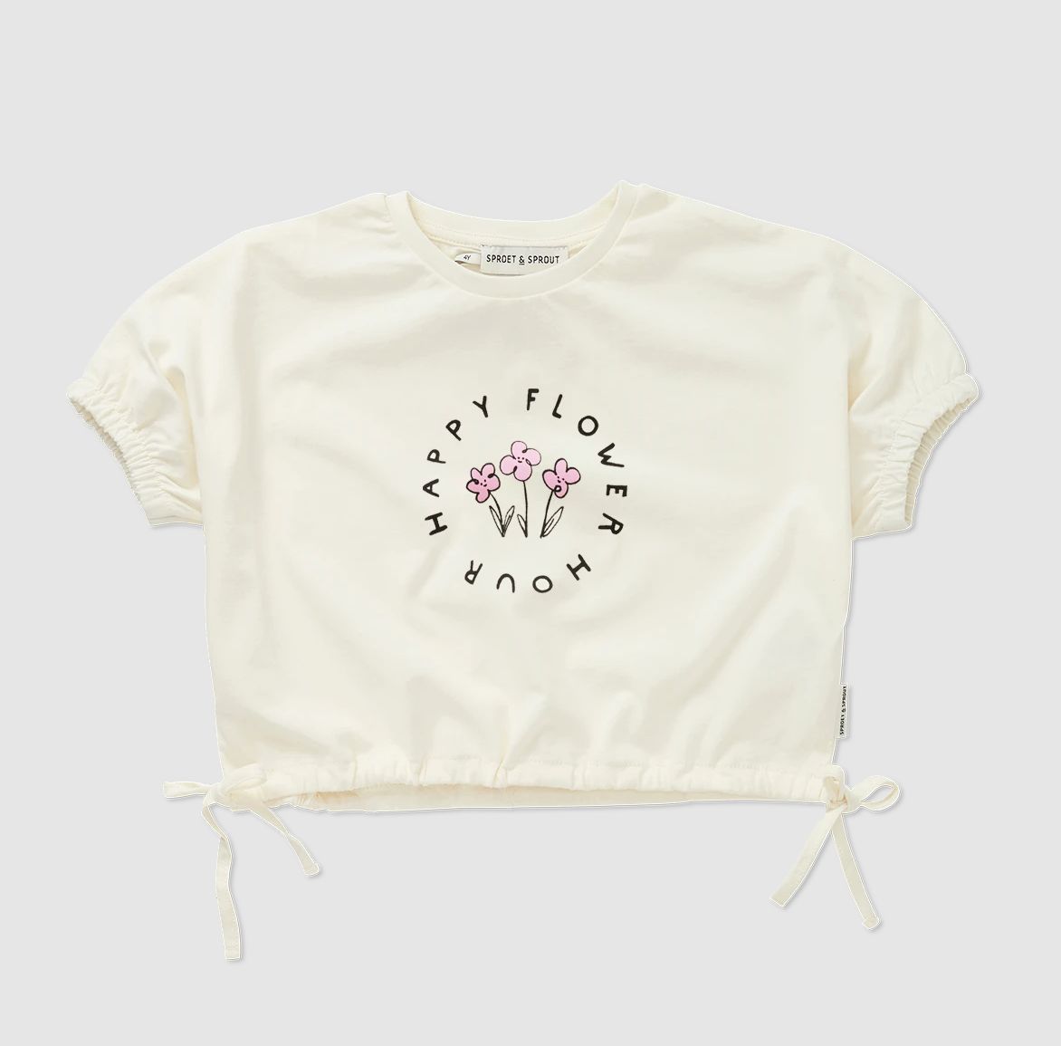 S&amp;S - T-SHIRT HAPPY FLOWER